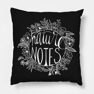 Nature Notes Pillow