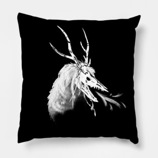 The White Wendigo Pillow