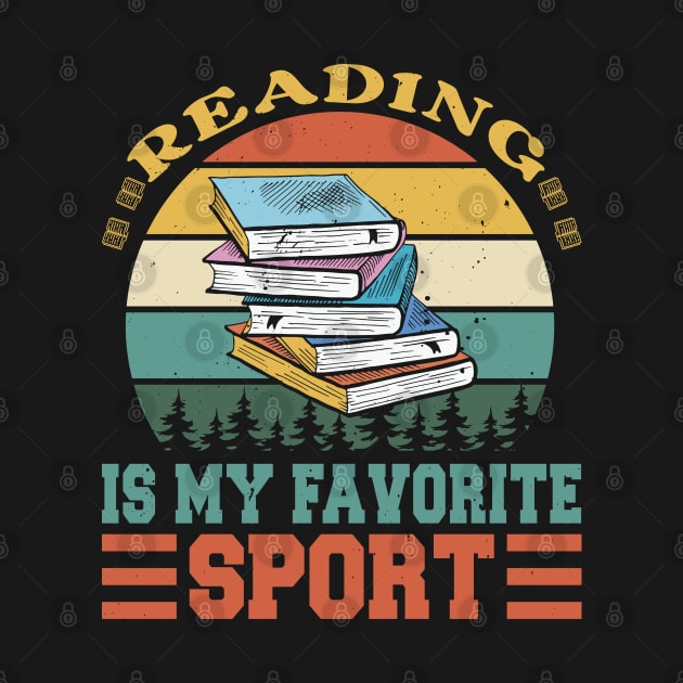 Reading Is My Favorite Sport by Wise Words Store