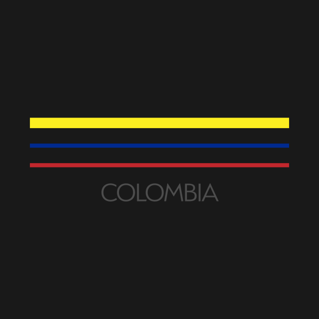 Disover Lineas Colombia - Flags - T-Shirt