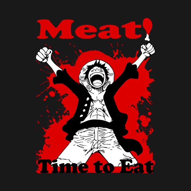 Luffy's Time to Eat! by amlpdiu