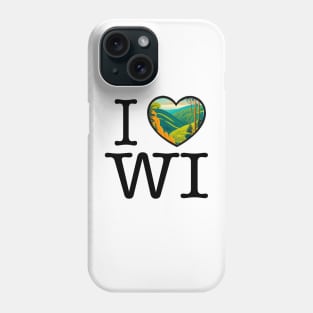 I Heart Wisconsin Design Phone Case