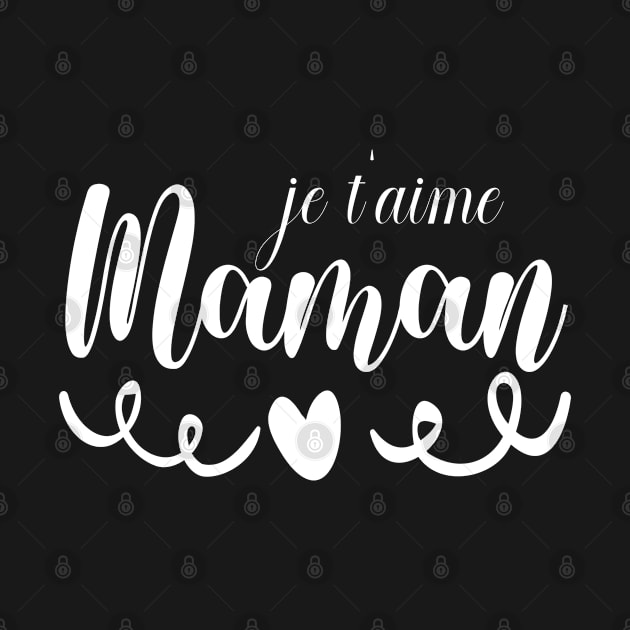 je t'aime Maman by Iconic Design