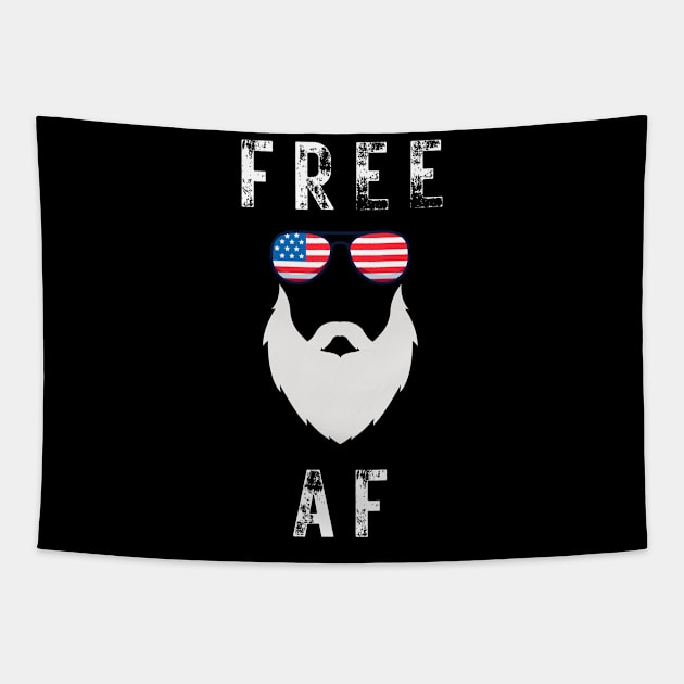 Free AF 4th of July Tapestry by AwkwardTurtle