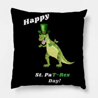 St. Pat-rex day Pillow