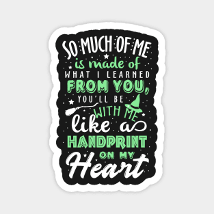 Wicked Musical Quote Magnet