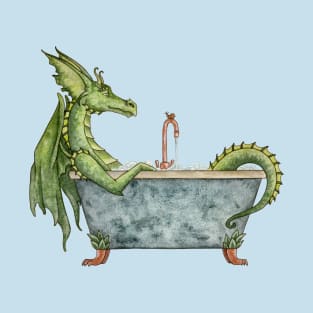 Dragon in The Bath T-Shirt