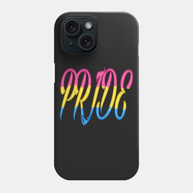 Pan Pride Pansexual TShirt and Gifts Phone Case by AmbersDesignsCo