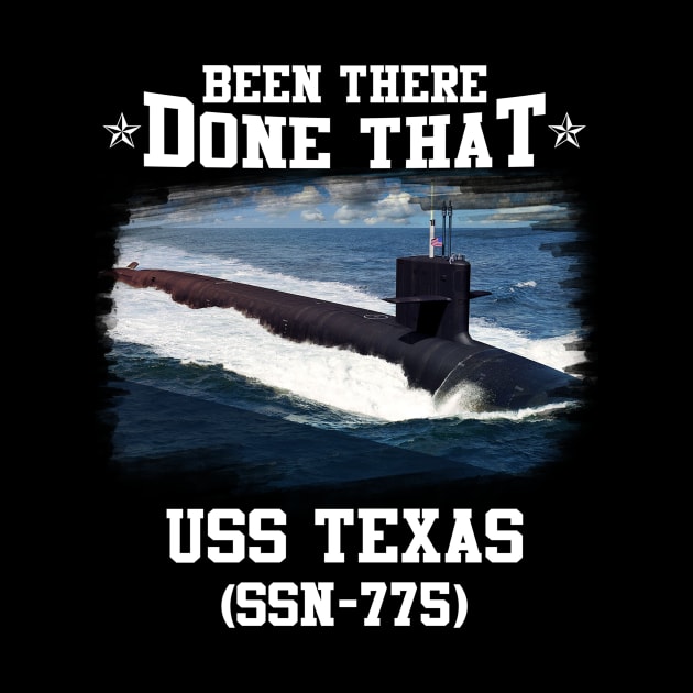 USS Texas SSN-775  Veterans Day Christmas Gift by gussiemc