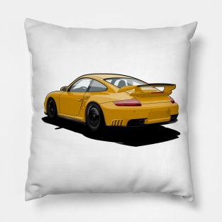 Speed Yellow Pillow