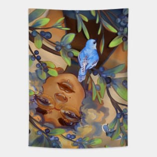 Blueberries Tapestry