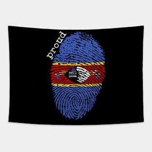 Swaziland flag Tapestry