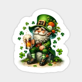 St Patricks Day Leprechaun Magnet