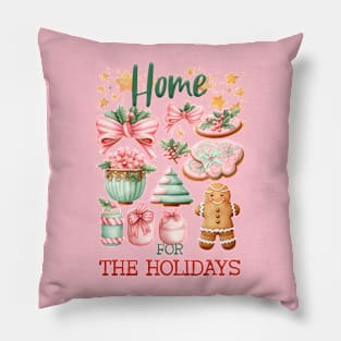 Home for the holidays Pillow