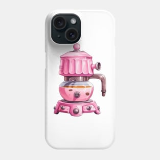 Pink Coffee Maker #1 Phone Case