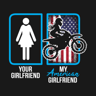 American girlfriend T-Shirt