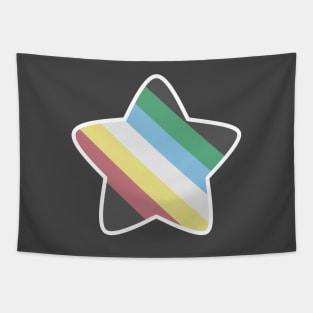 Disability Pride Star Tapestry