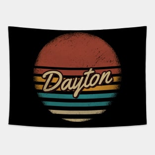 Dayton Vintage Text Tapestry