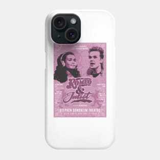 Romeo & Juliet Programme Poster (Pink) Phone Case