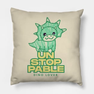 Dein Herz schlägt für Dinos: Unstoppable Dino Lover Pillow
