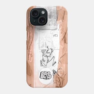 Urban Art Street Sticker Tags NYC Phone Case