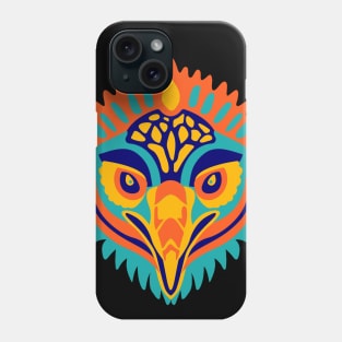 bird artistic face Phone Case