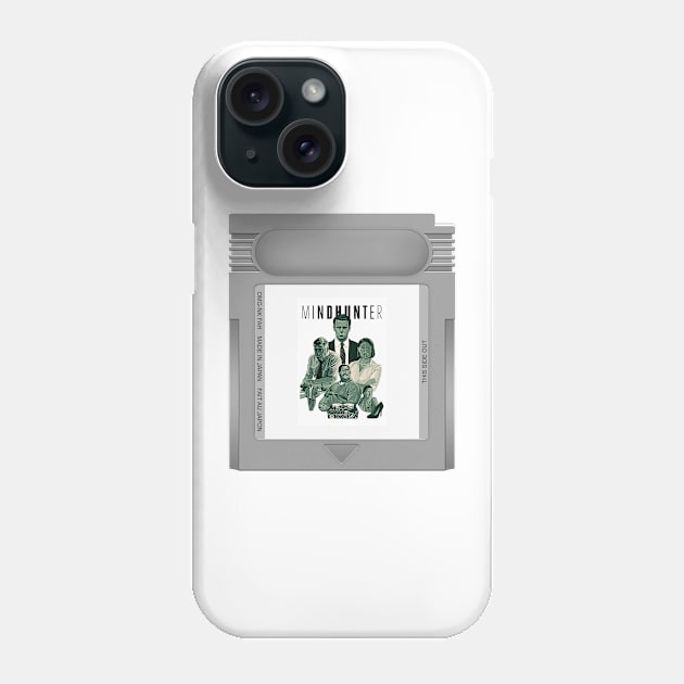 Mindhunter Game Cartridge Phone Case by PopCarts