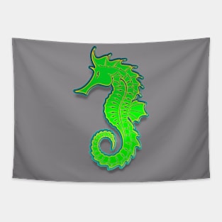 A Beautiful, Colourful Seahorse Design for People Who Love Seahorses and the Ocean Tapestry