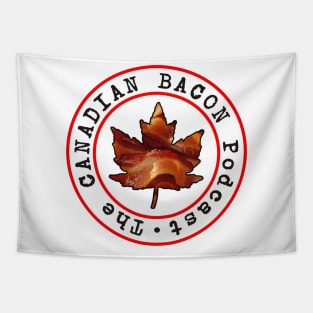 The Canadian Bacon Logo Tapestry