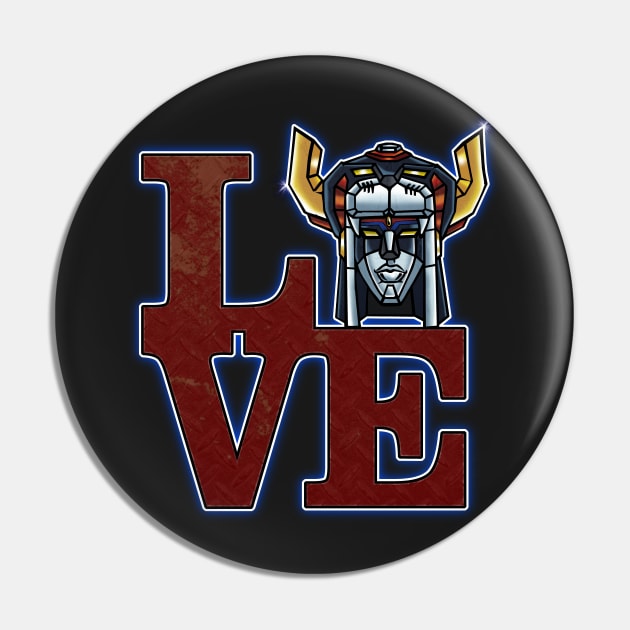 Love Voltron Pin by Lmann17