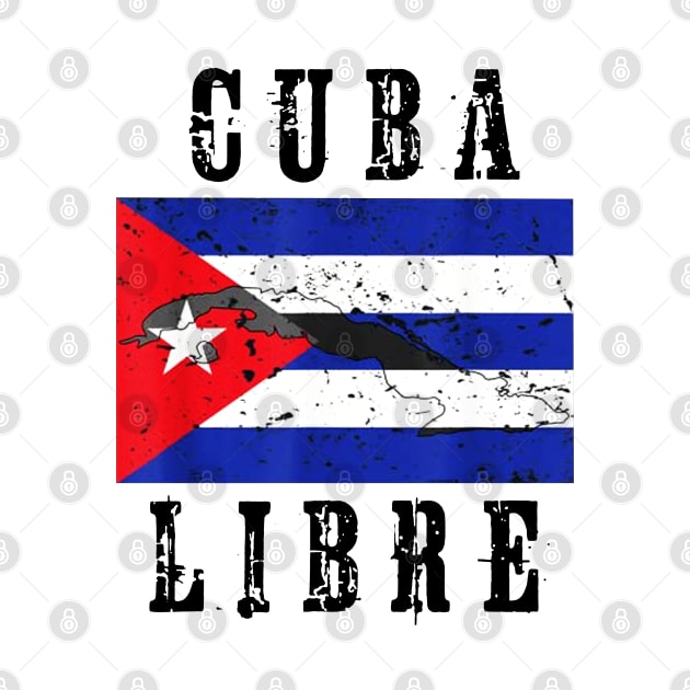 Cuba Libre Cuban Flag by dyazagita