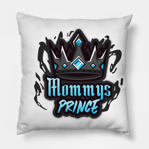 Mommys Prince Pillow by Sugarpink Bubblegum Designs