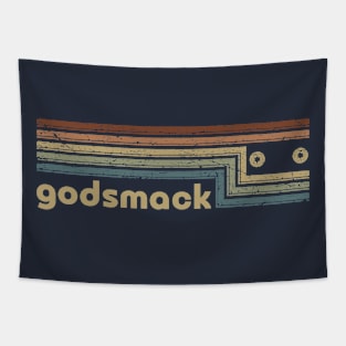 Godsmack Cassette Stripes Tapestry