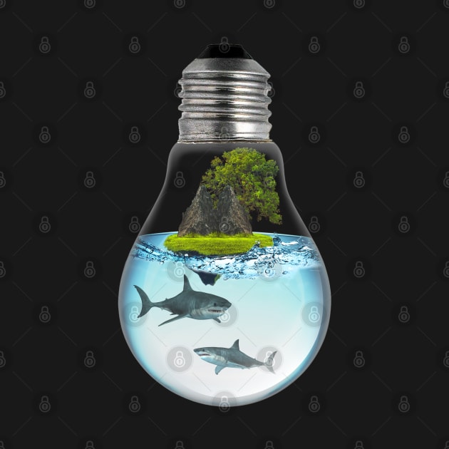 Shark LightBulb by Ratherkool