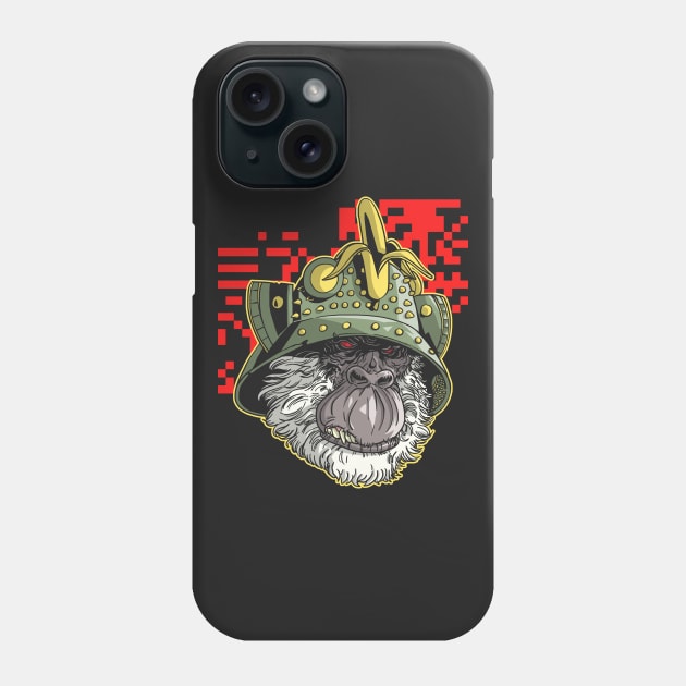 The Banana Samurai Phone Case by TomiAx