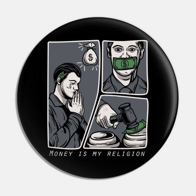 money is my religion Pin by PlasticGhost