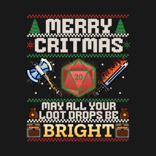 Merry Critmas Warrior T-Shirt