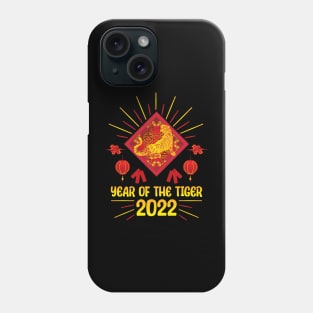 Good Luck Zodiac Happy Chinese New Year of the Tiger 2022 Phone Case