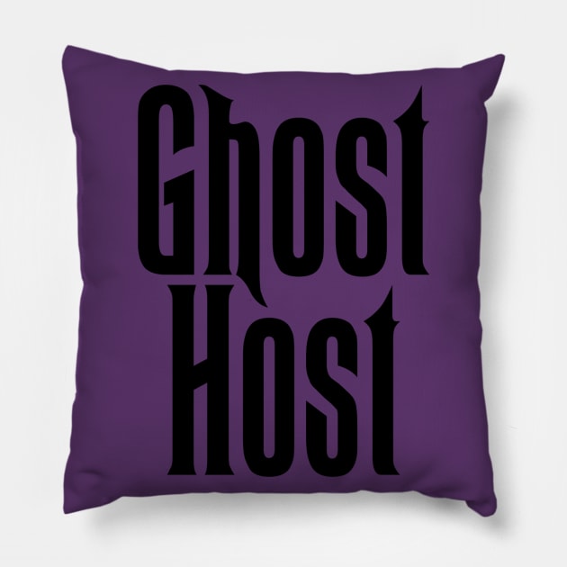 Ghost Host Pillow by The Magic Box Co.