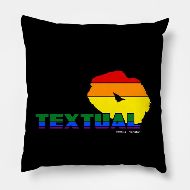 TEXTUAL Pillow by TextualTension