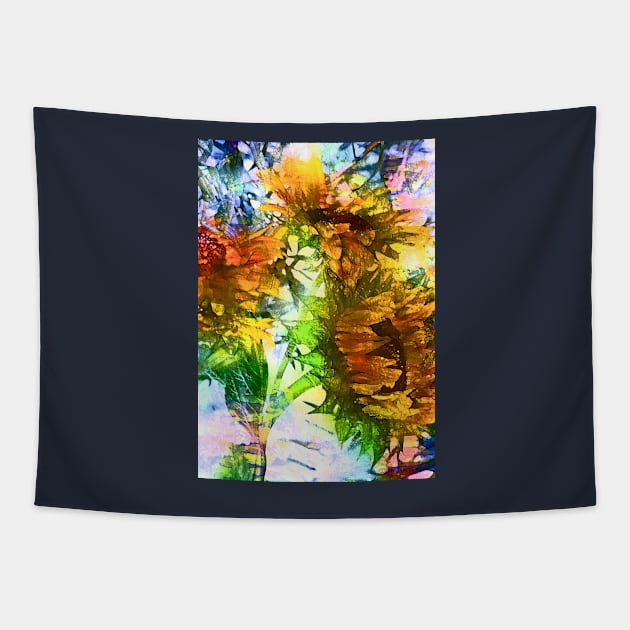 Sunflower 20 Tapestry by secretgardener