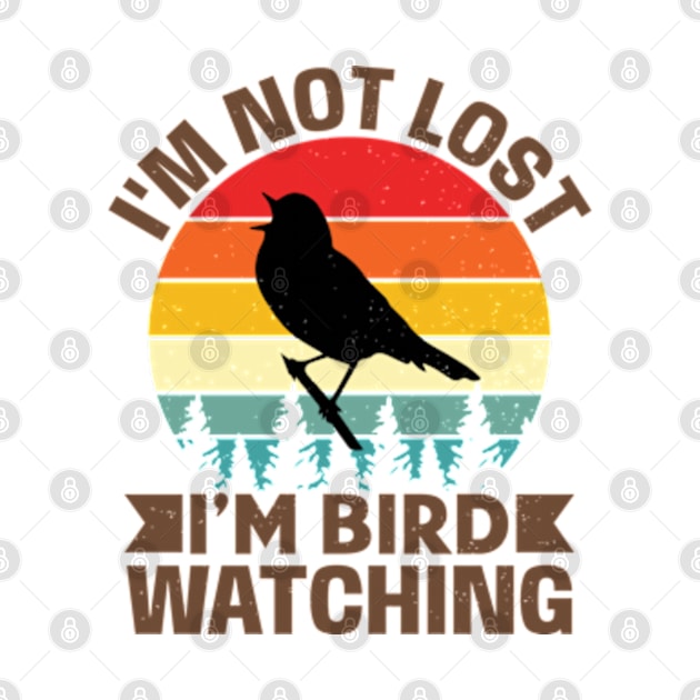 Cool Bird Watching Design For Men Women Bird Watcher Birder by RiseInspired