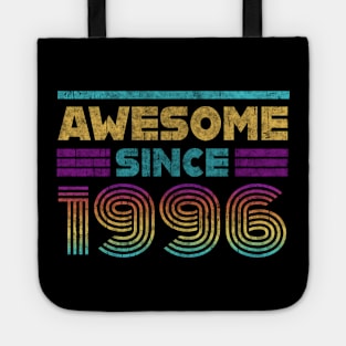 Awesome since 1996 Vintage Retro Birthday Gifts Tote