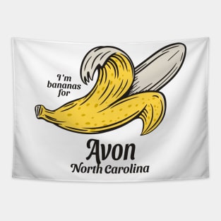 Avon, NC OBX Summertime Vacationing Going Bananas Tapestry