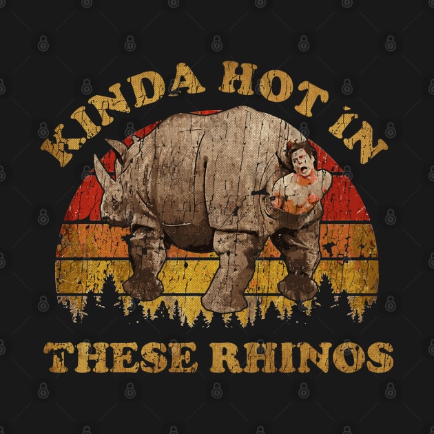 KINDA HOT IN THESE RHINOS - EXCLUSIVE VINTAGE by vintage.artillustrator