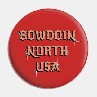 Bowdoin North USA Pin