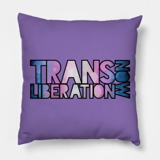 Trans Liberation Now Pillow