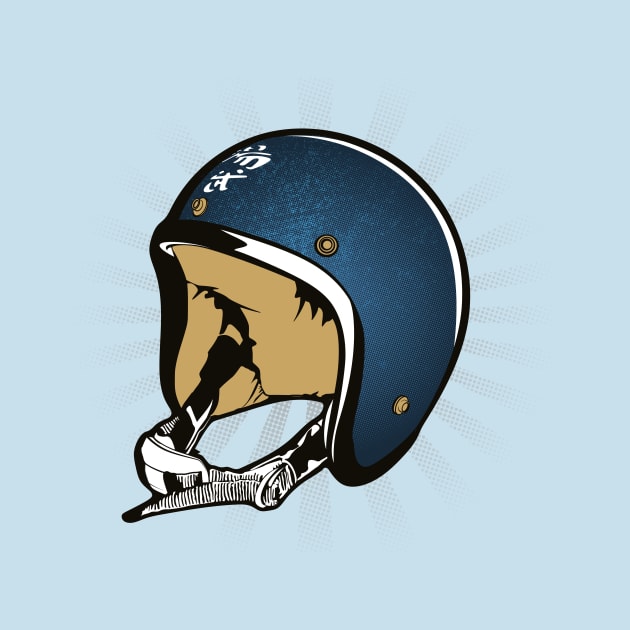 Jim Douglas - Racing Helmet by jepegdesign