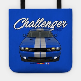 Challenger SRT8 Blue by pjesusart Tote