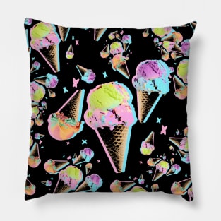 Ice cream art Pillow